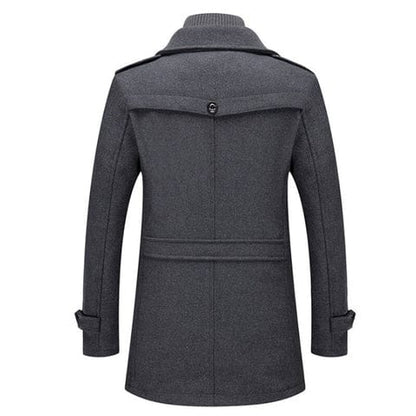Max | Luxury Wool Coat with Thermal Inner Jacket for Men