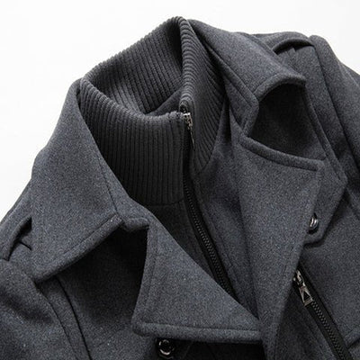 Tommy | Elegant Long Winter Jacket for Men