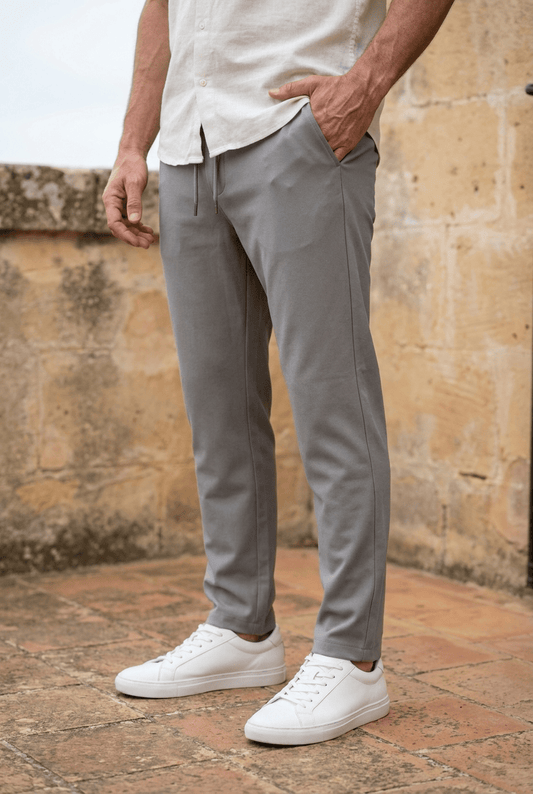 Clemens | Stretch-Chinohose mit knitterarmem Gewebe