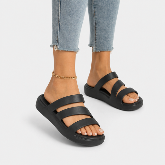 Aurelia | Comfortable Strap Sandals for Holidays and Pool Days