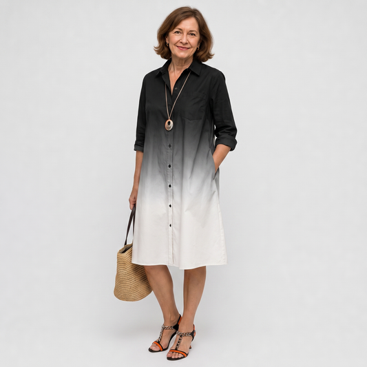 Sybilla | Elegant Shirt Dress for Warm Summer Days