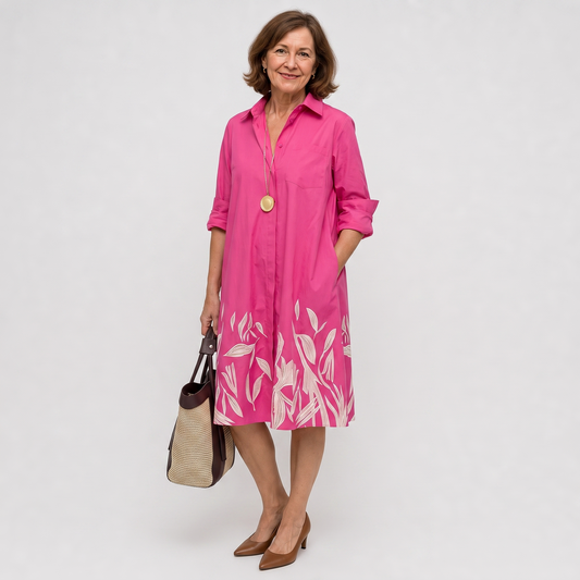 Susanna | Relaxed Shirt Dress with an Elegant Touch