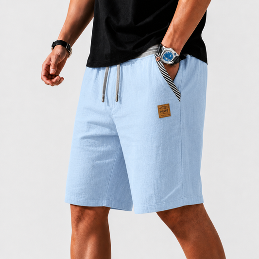 Kilian | Summer Shorts in Linen-Look Fabric