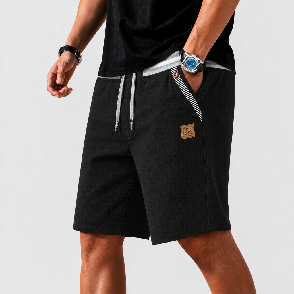 Kilian | Summer Shorts in Linen-Look Fabric