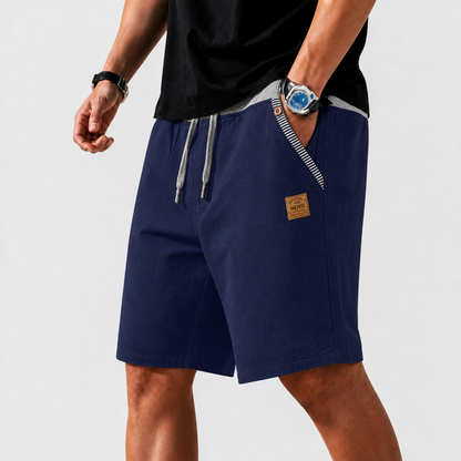 Kilian | Summer Shorts in Linen-Look Fabric