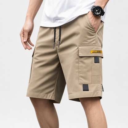 Korbinian | Cargo Shorts with Adjustable Drawstring