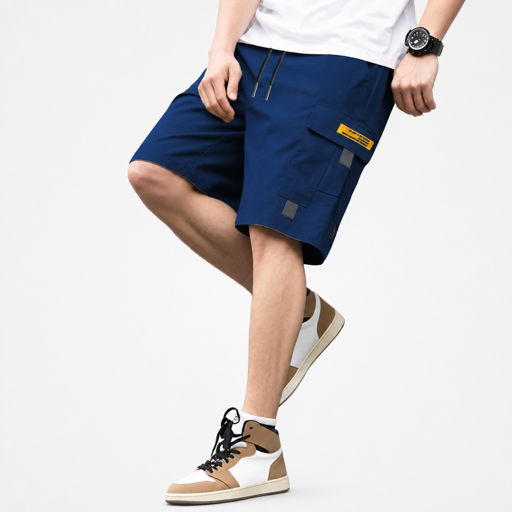 Korbinian | Cargo Shorts with Adjustable Drawstring
