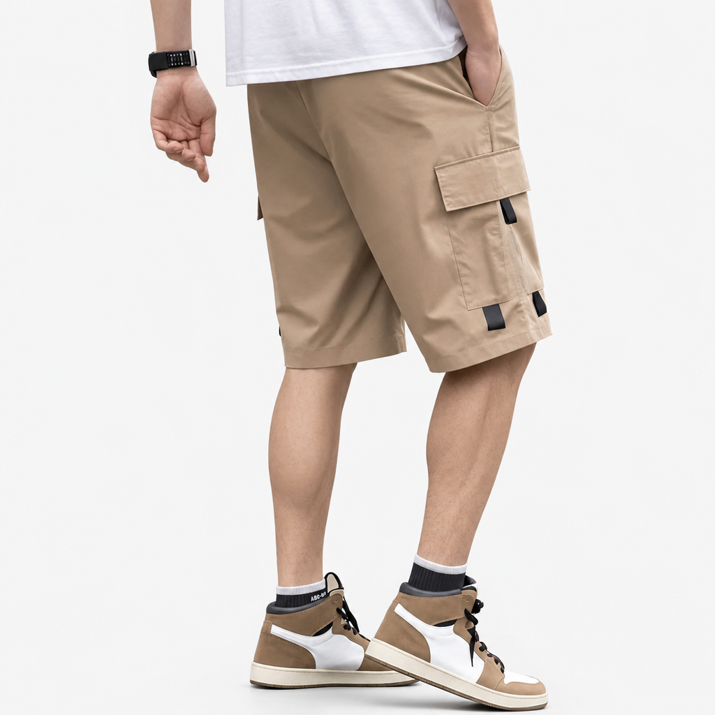 Korbinian | Cargo Shorts with Adjustable Drawstring