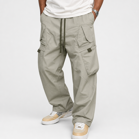 Quirin | Straight Fit Cargo Trousers