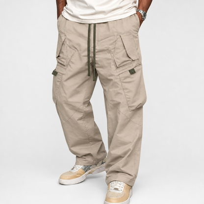 Quirin | Straight Fit Cargo Trousers