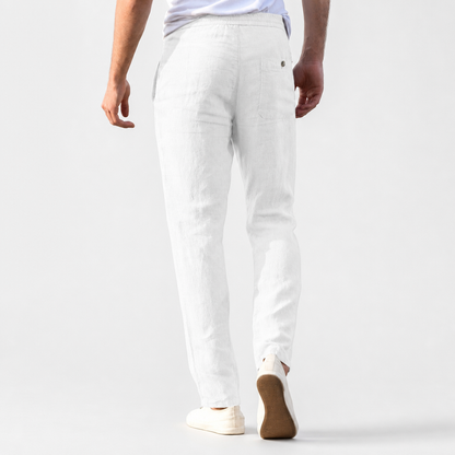 Hubert | Casual Trousers with Elastic Waistband