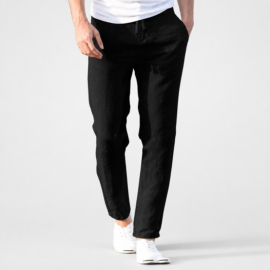 Hubert | Casual Trousers with Elastic Waistband
