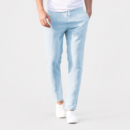 Hubert | Casual Trousers with Elastic Waistband