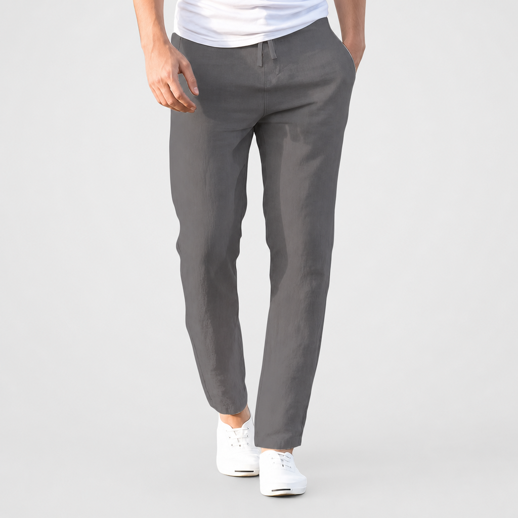 Hubert | Casual Trousers with Elastic Waistband