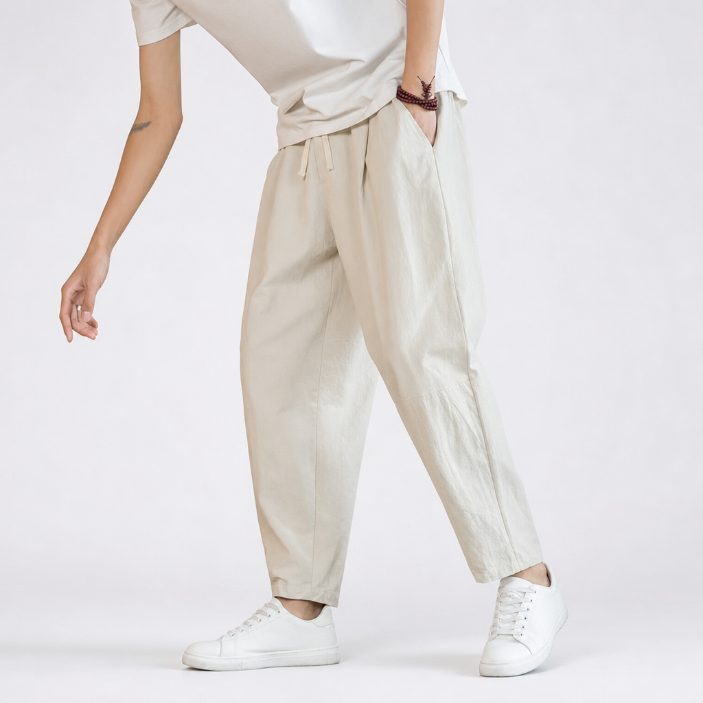 Eberhard | Comfortable Drawstring Trousers