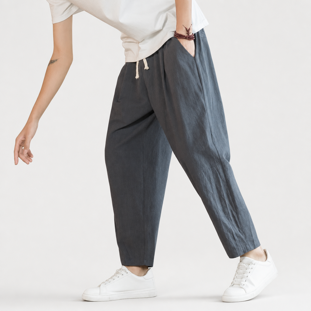 Eberhard | Comfortable Drawstring Trousers