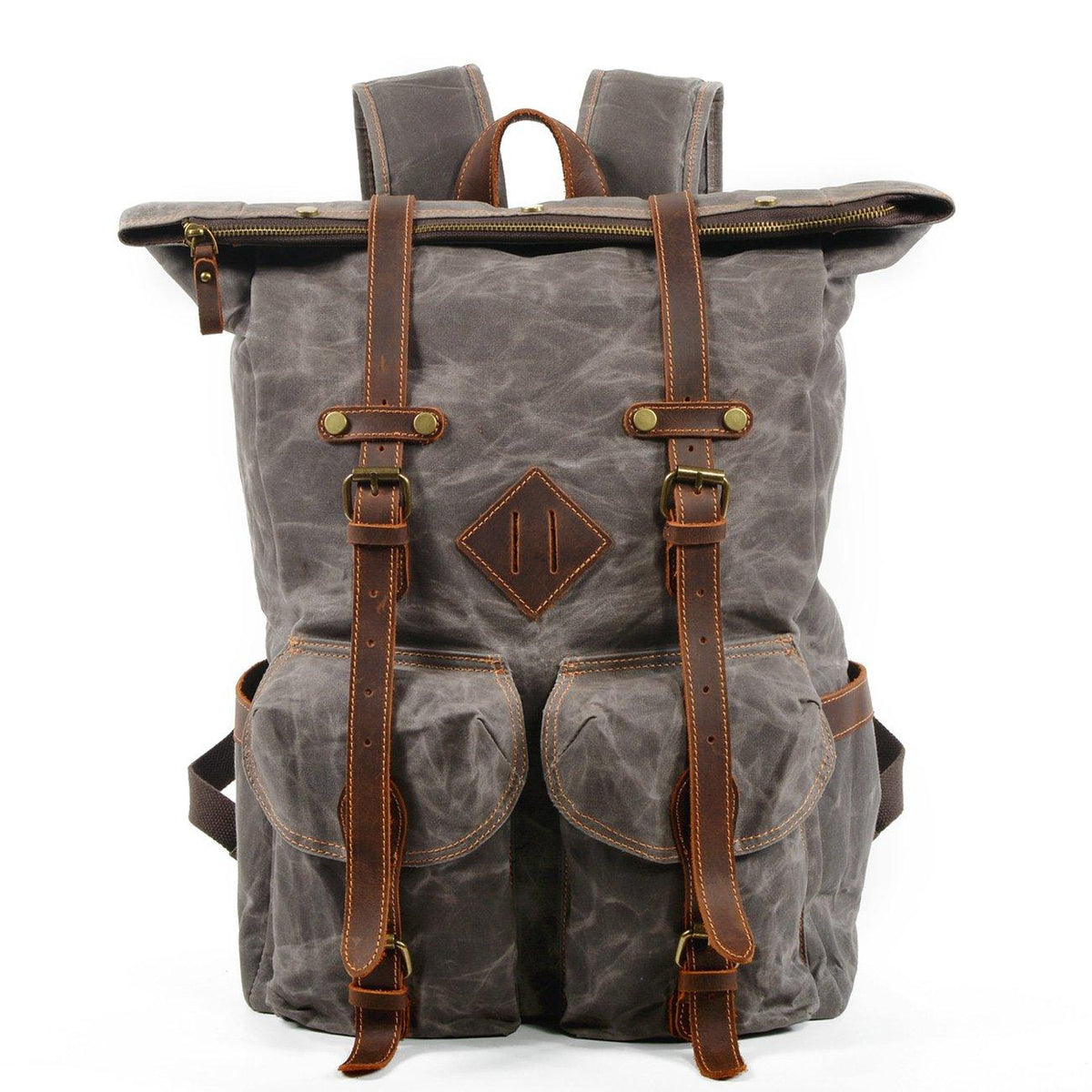 Picton | Cotton Canvas Laptop Backpack · 25L