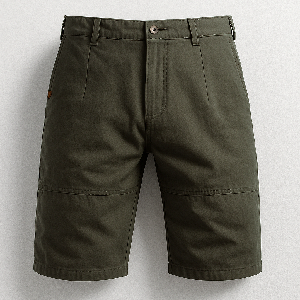 Victor | Chino Shorts in Soft Twill