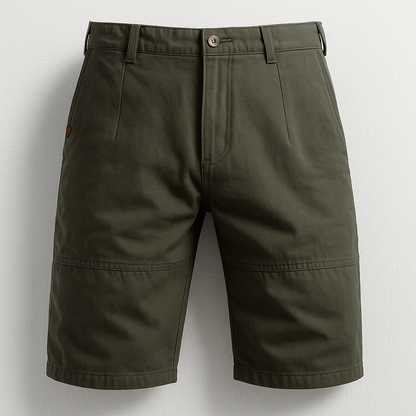 Victor | Chino Shorts in Soft Twill