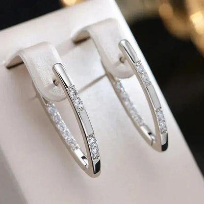 Elizabeth | Cubic Zirconia Elegant Stud Earrings