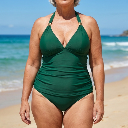 Beatrice | Sexy Round-Neck Swimsuit