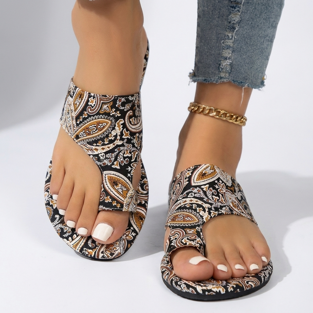 Antonia | Light Orthopaedic Flat Sandals for Women