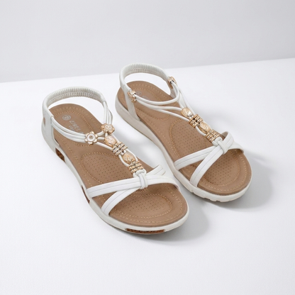 Ernestine | Feminine Sandals with Beautiful Embellishments