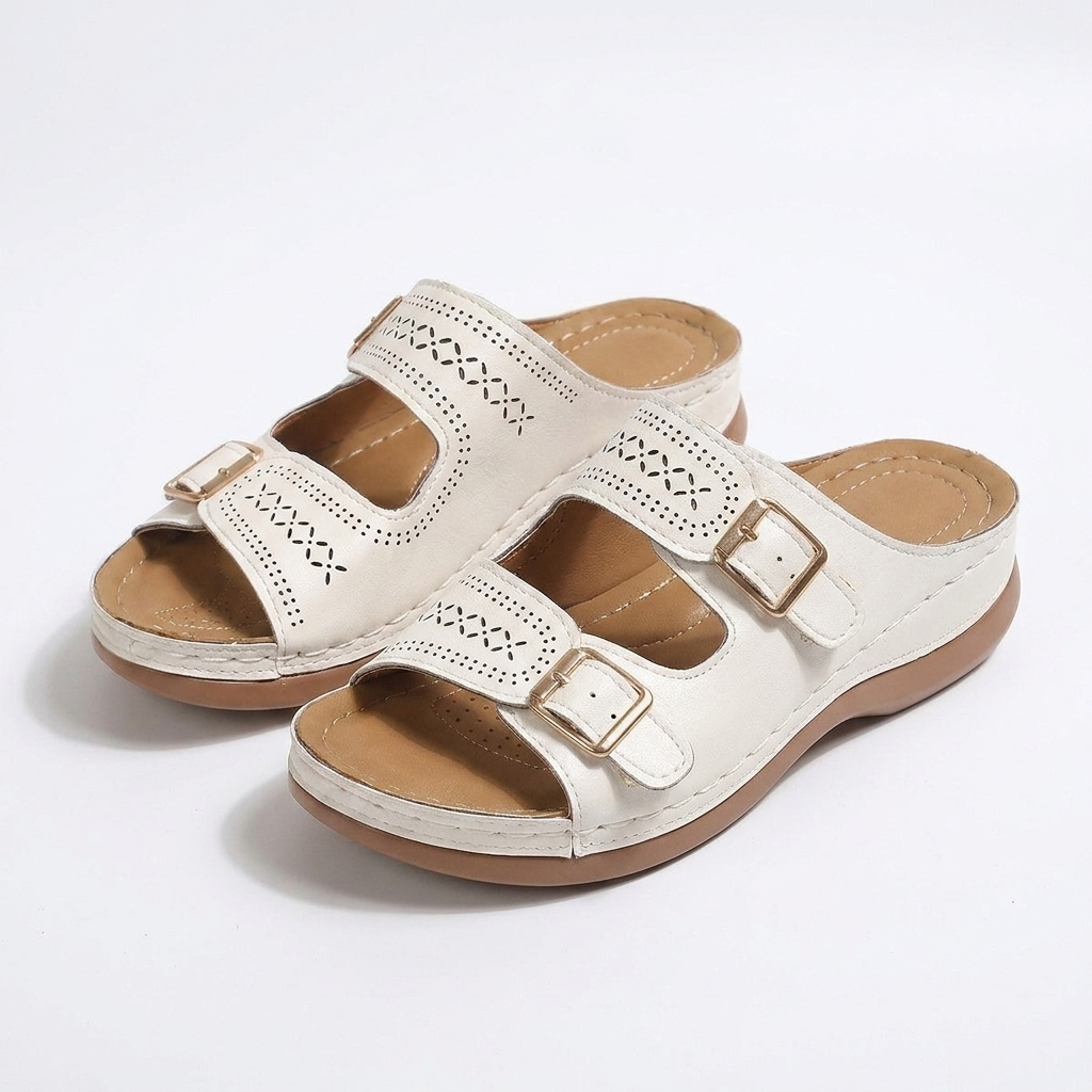 Lorena | Elegant Sandals with Anchor Pattern for Women