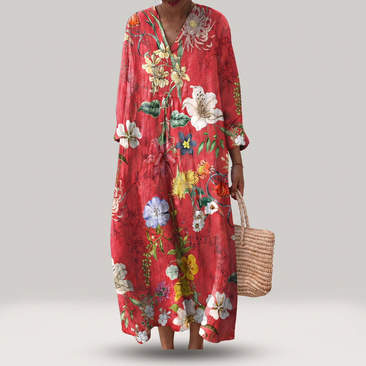 Claudine | Flowing Spring Dress