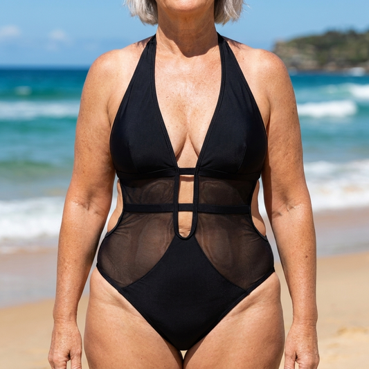 Alex | Sexy Black Swimsuit for Women