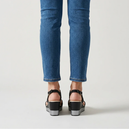 Silke | Wedge Sandals for Women with Adjustable Strap