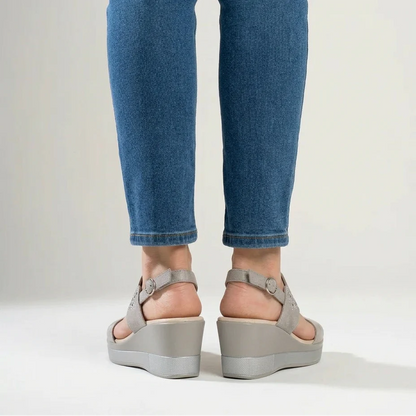 Silke | Wedge Sandals for Women with Adjustable Strap