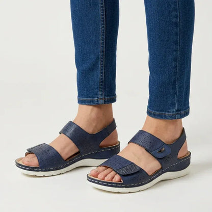 Ilka | Everyday Sandals with Soft Footbed and Velcro Fastening