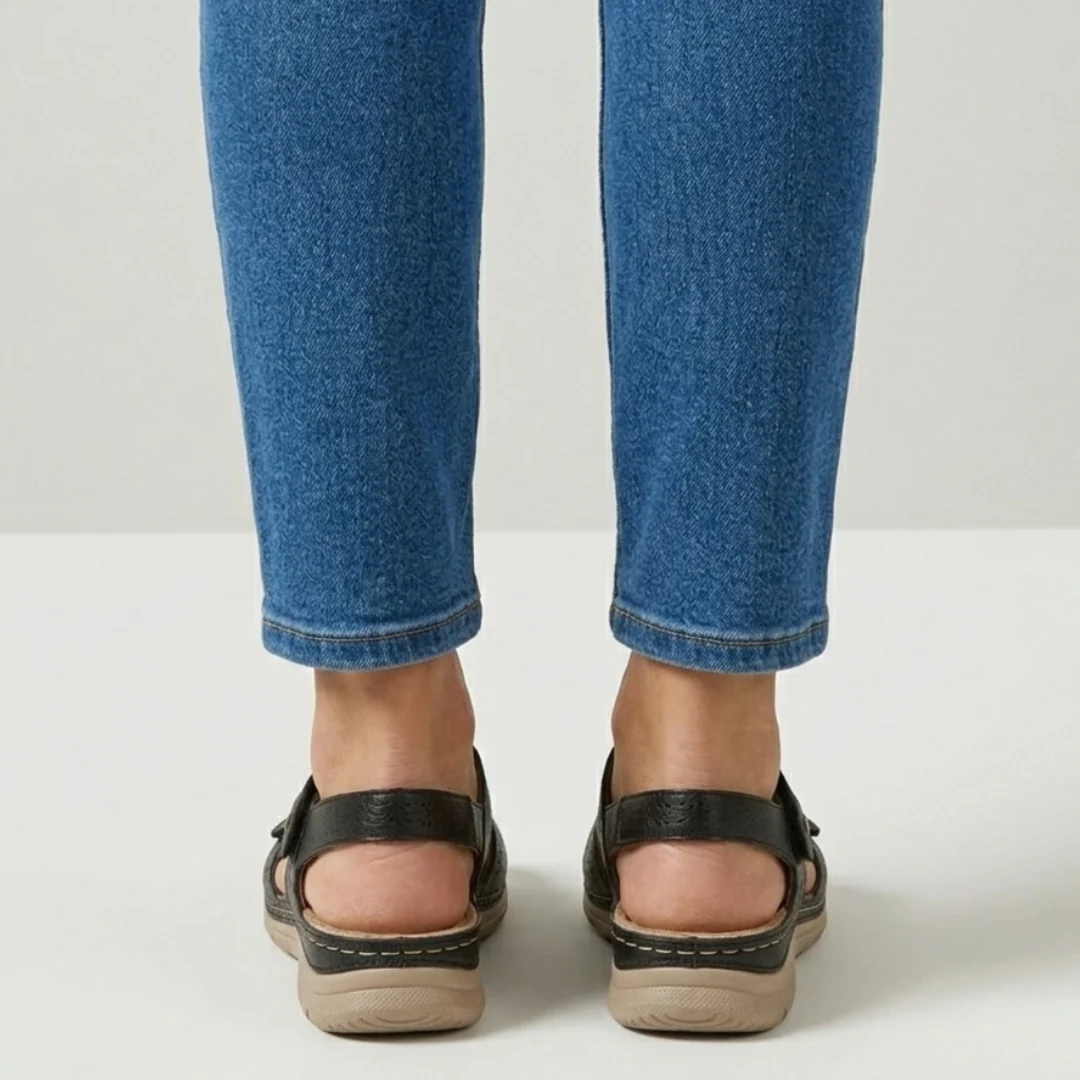 Ilka | Everyday Sandals with Soft Footbed and Velcro Fastening
