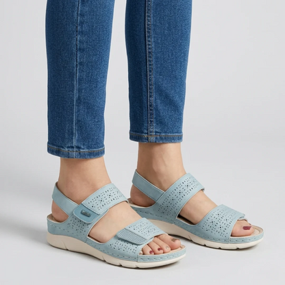 Ilka | Everyday Sandals with Soft Footbed and Velcro Fastening