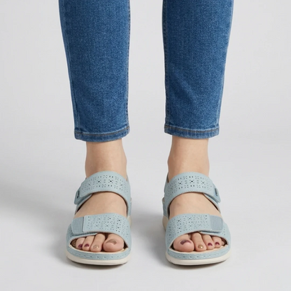 Ilka | Everyday Sandals with Soft Footbed and Velcro Fastening