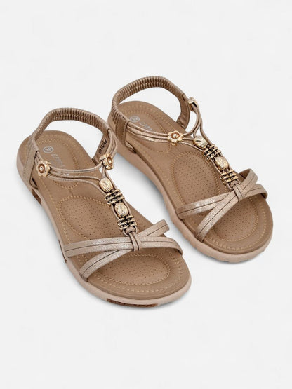 Ernestine | Feminine Sandals with Beautiful Embellishments