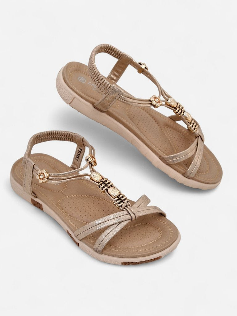 Ernestine | Feminine Sandals with Beautiful Embellishments