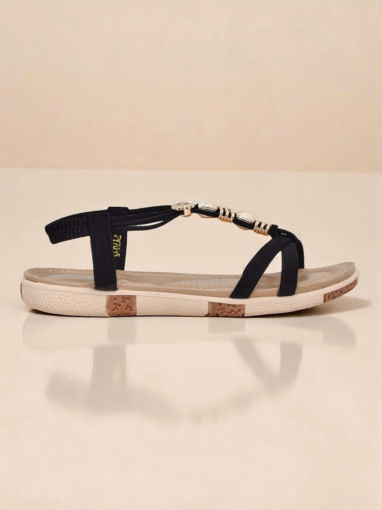 Ernestine | Feminine Sandals with Beautiful Embellishments