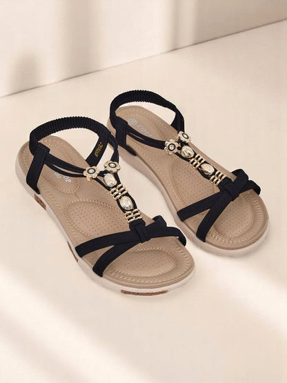 Ernestine | Feminine Sandals with Beautiful Embellishments