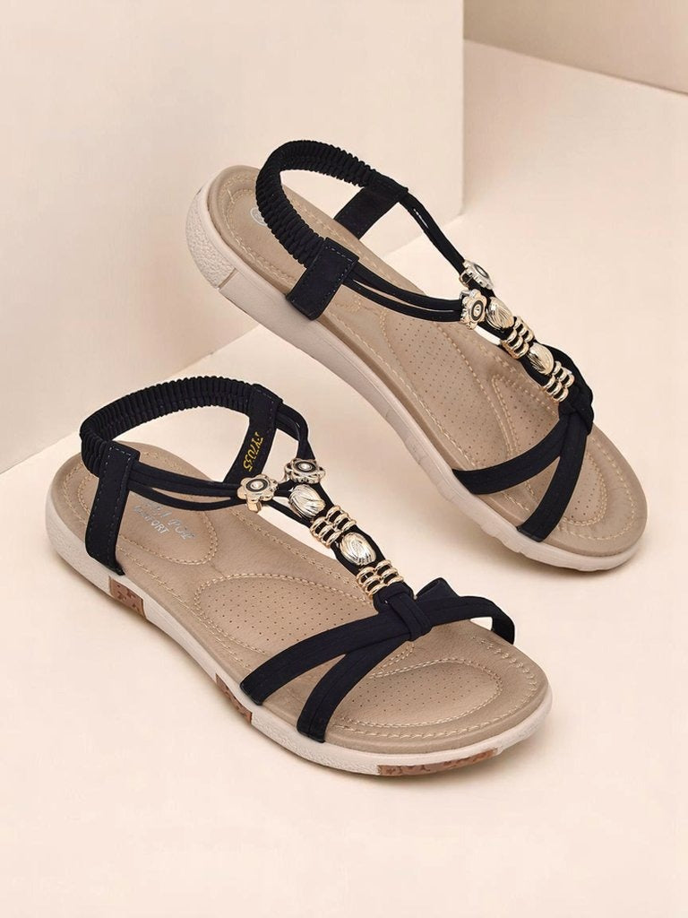 Ernestine | Feminine Sandals with Beautiful Embellishments