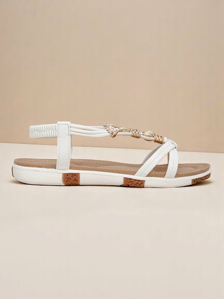 Ernestine | Feminine Sandals with Beautiful Embellishments