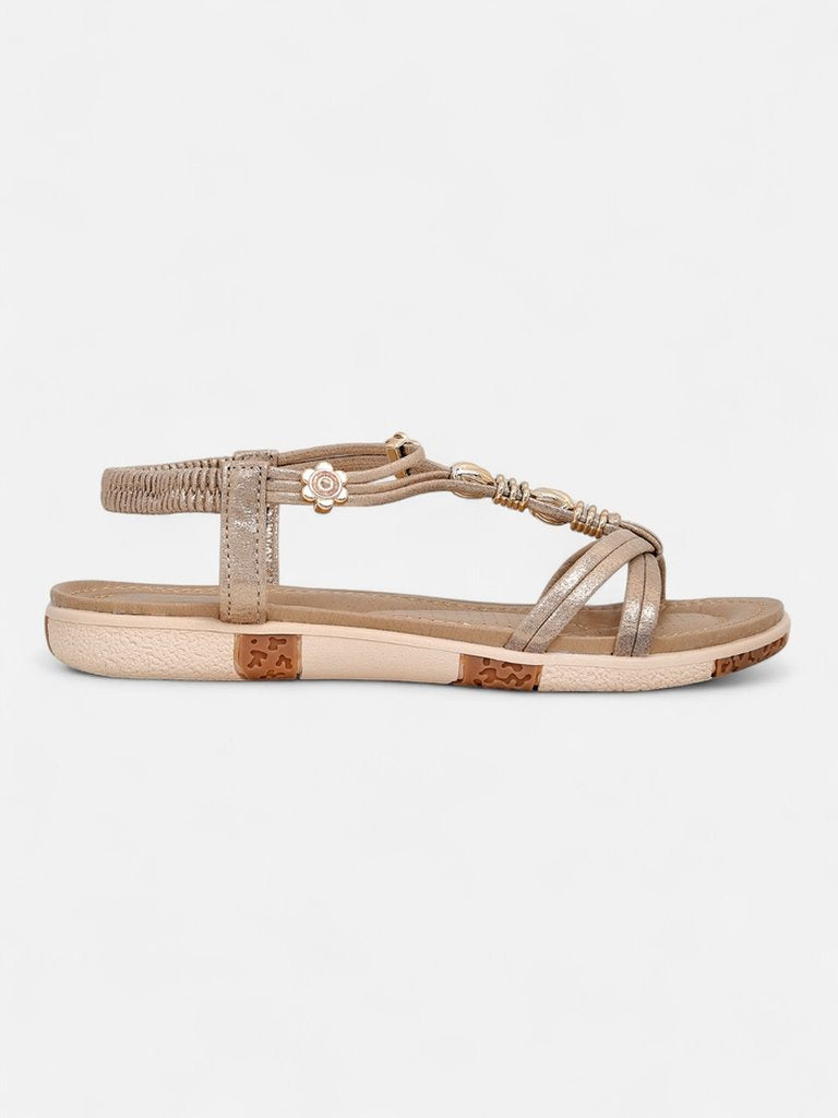 Ernestine | Feminine Sandals with Beautiful Embellishments
