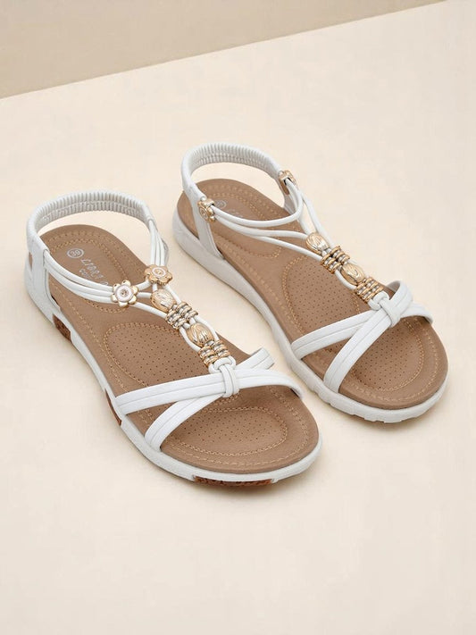 Ernestine | Feminine Sandals with Beautiful Embellishments