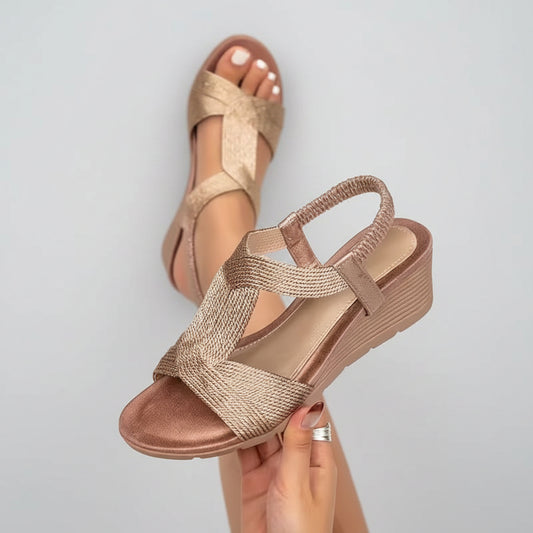 Veronika | Stylish Sandals for Women with Woven Design