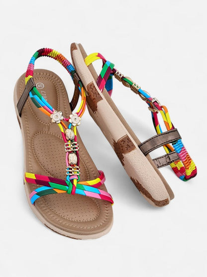Ernestine | Feminine Sandals with Beautiful Embellishments