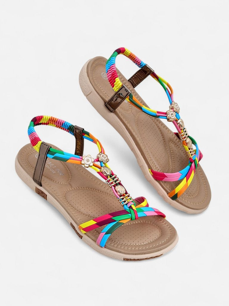 Ernestine | Feminine Sandals with Beautiful Embellishments