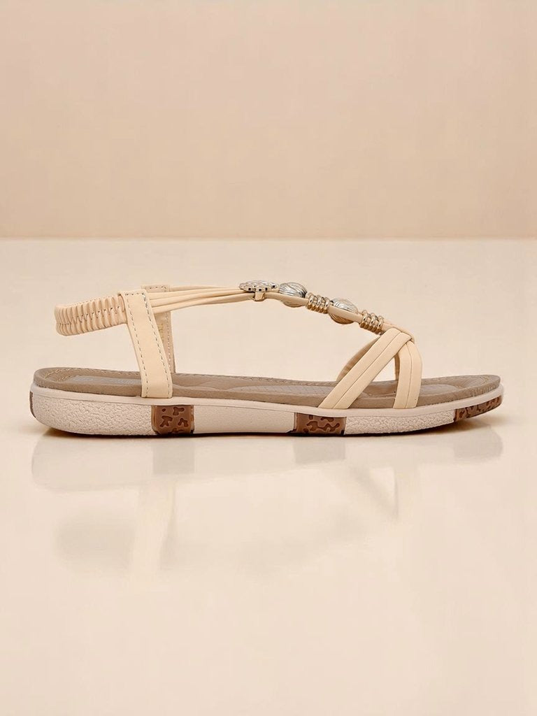 Ernestine | Feminine Sandals with Beautiful Embellishments