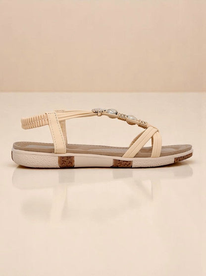 Ernestine | Feminine Sandals with Beautiful Embellishments
