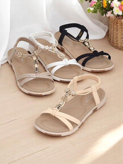 Ernestine | Feminine Sandals with Beautiful Embellishments